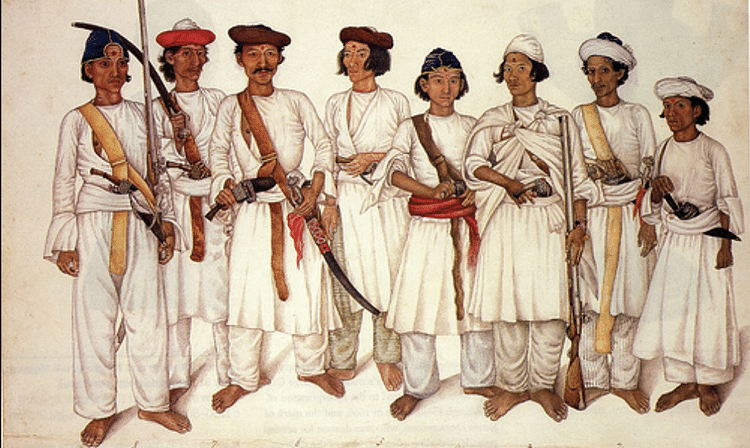 Gurkha Soldiers, 1815