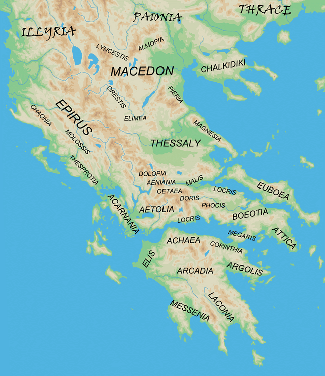 Regions of Ancient Greece