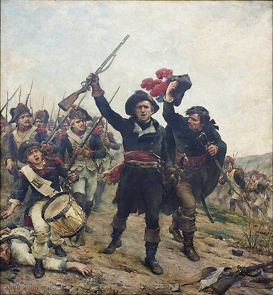 Lazare Carnot at the Battle of Wattignies