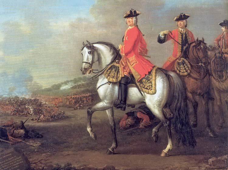 George II at Dettingen