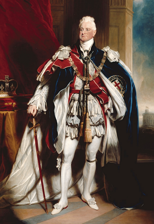 William IV in Order of the Garter Robes