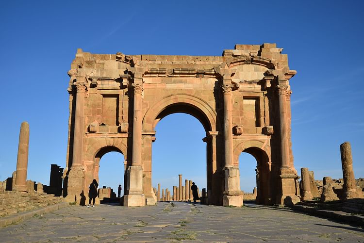 Arch of Trajan in Timgad