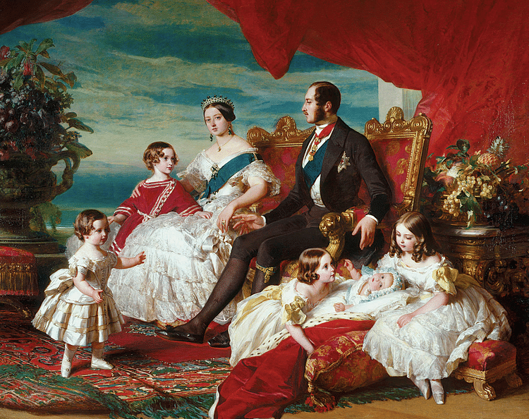 Queen Victoria, Prince Albert, & Family