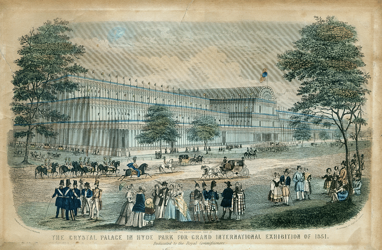 Illustration of the Crystal Palace