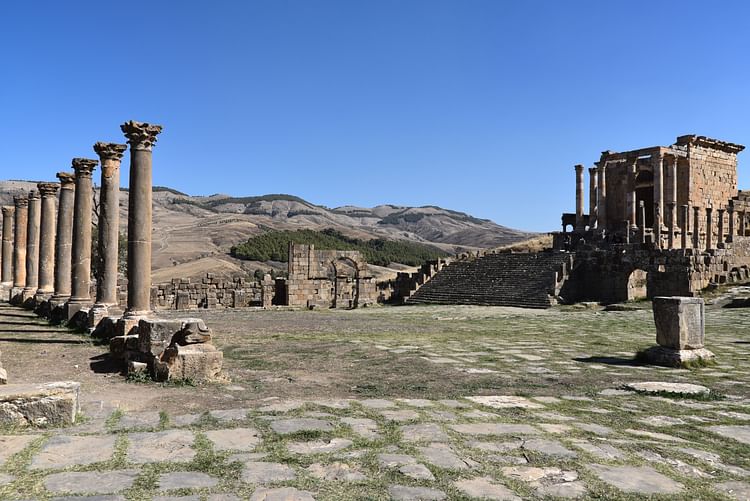 Severan Forum and Temple of the Gens Septimia, Cuicul (Djémila)