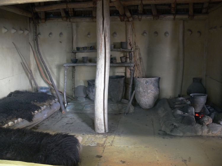 Bronze Age Stilt House Interior