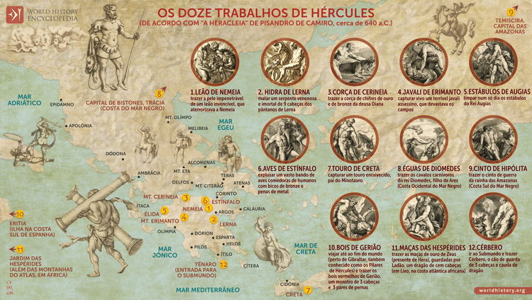 Os Doze Trabalhos de Hércules