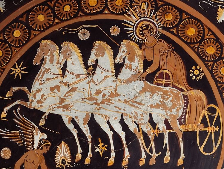 Eos in Her Four-horse Chariot