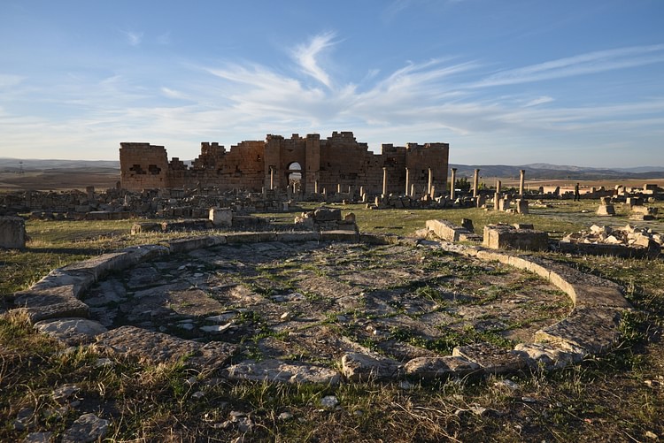 Market and Byzantine Fortress of Madauros, Algeria