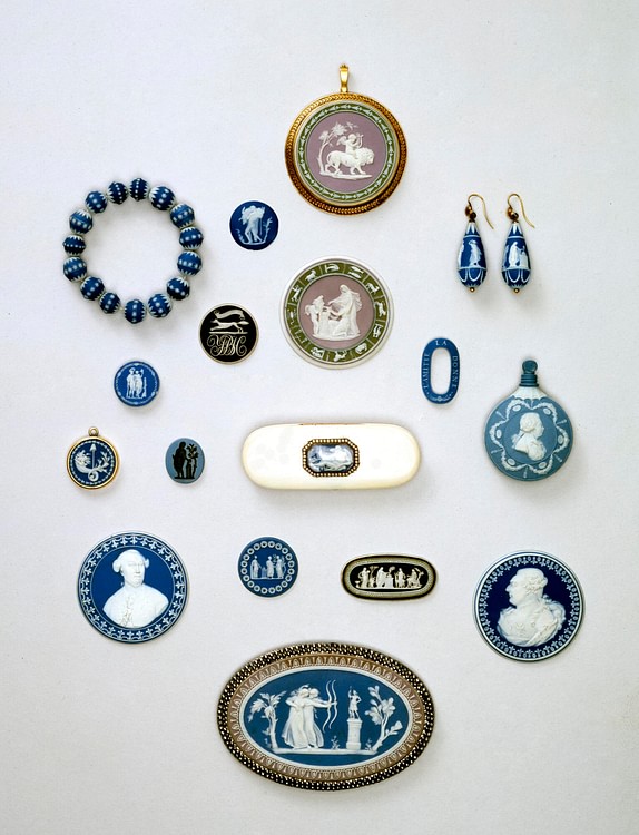 Wedgwood Brooches and Buckles