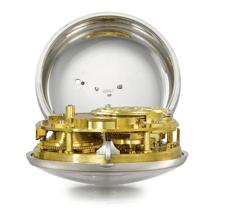 Interior Mechanism of the Harrison Chronometer