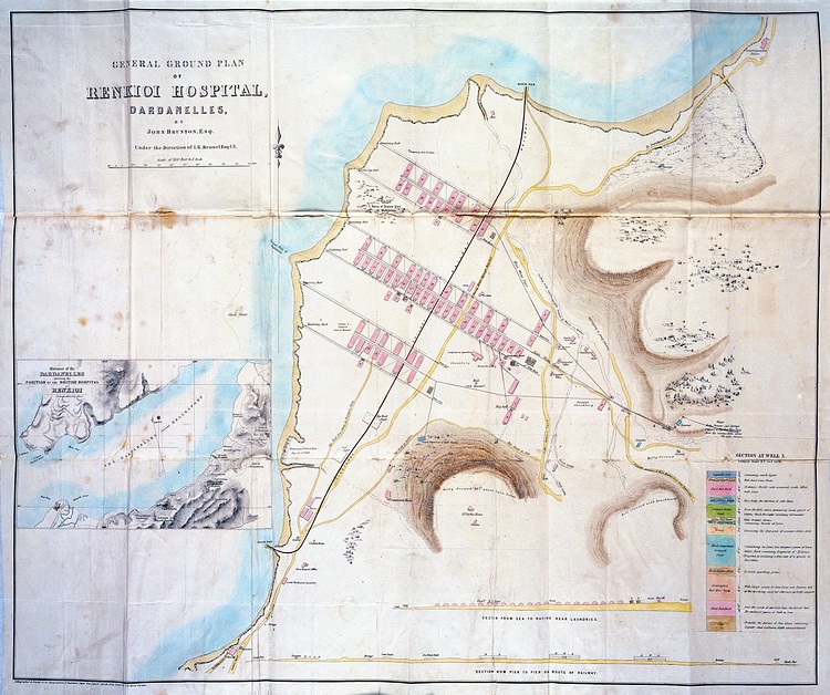 Map of Renkioi Hospital