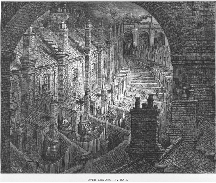 London Housing by Gustave Doré