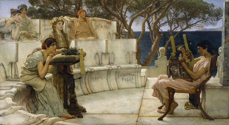 Sappho and Alcaeus (Painting)