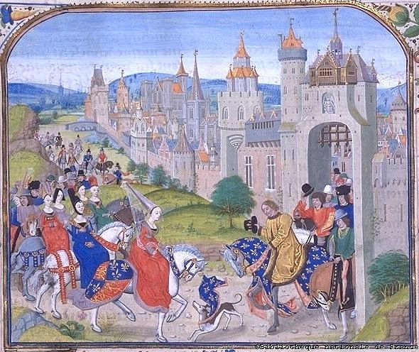 Isabella of France Arrives in Paris