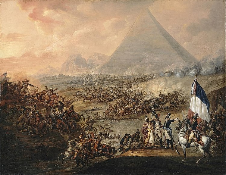 Battle of the Pyramids, 1798