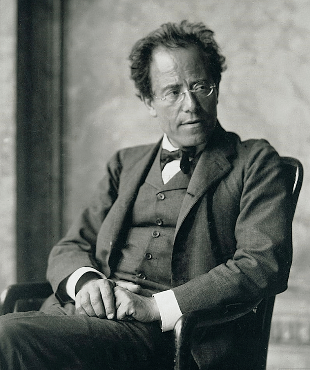 Gustav Mahler by Nähr