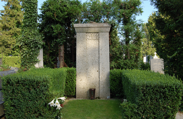 Grave of Gustav Mahler