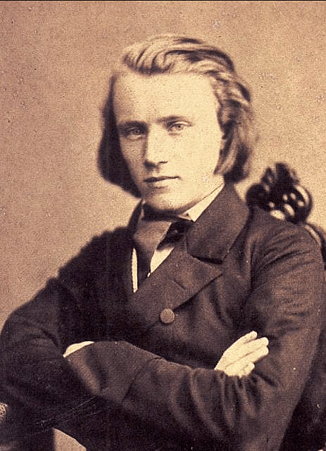 Johannes Brahms c. 1855