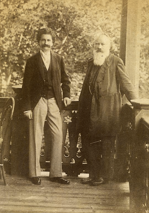 Johann Strauss II & Johannes Brahms