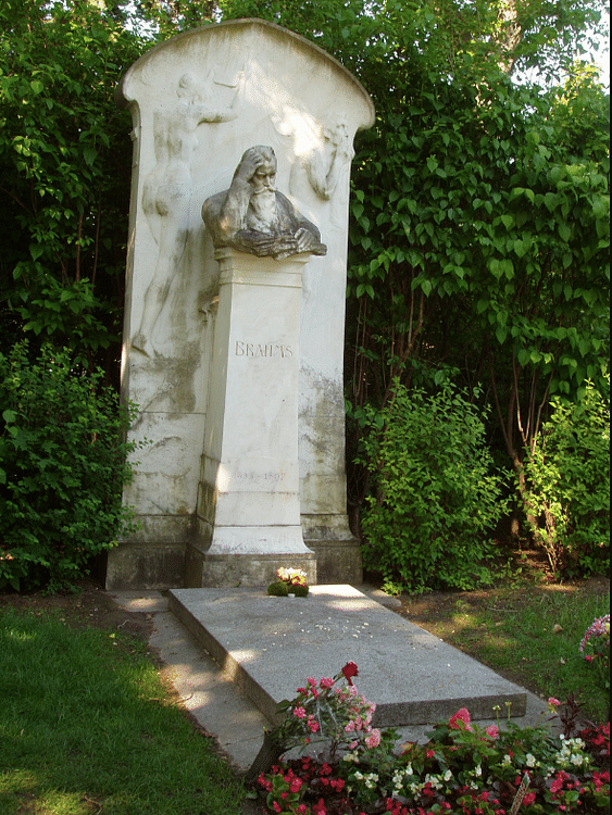 Grave of Johannes Brahms