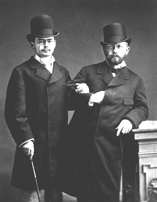 Iosif Kotek and Pyotr Ilyich Tchaikovsky