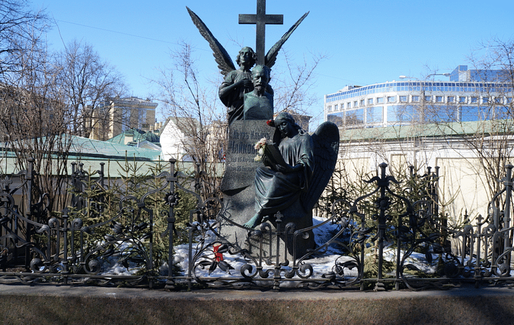 Grave of Tchaikovsky, St. Petersburg