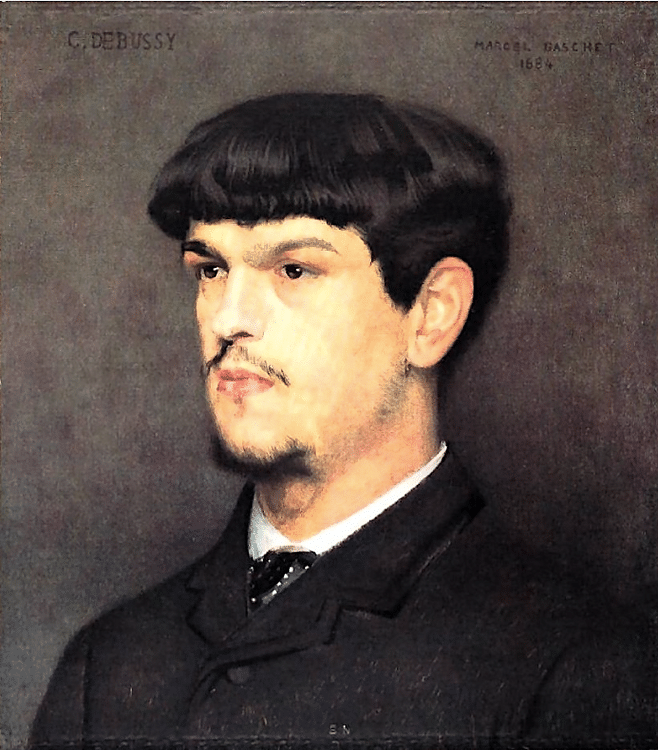Claude Debussy by Baschet