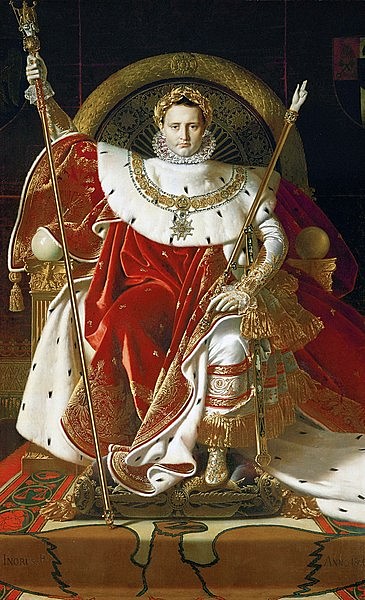 Napoleon I on his Imperial Throne