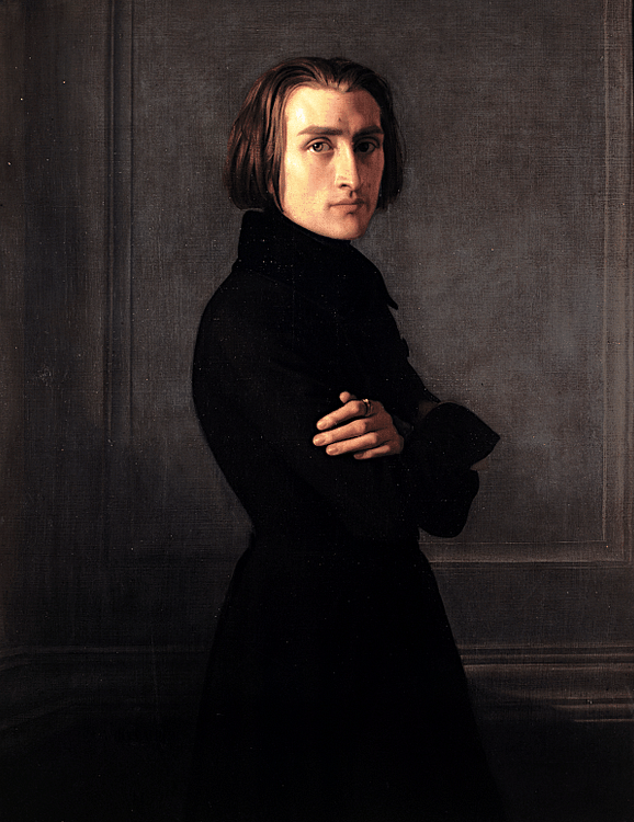 Franz Liszt in 1839