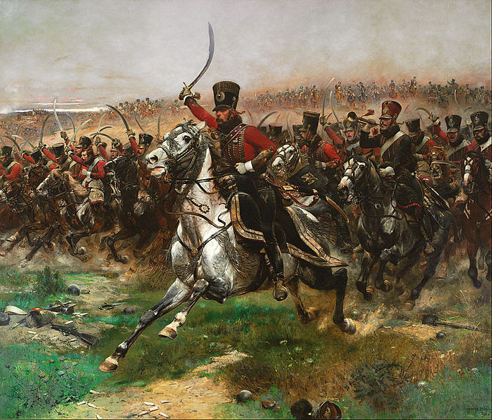 Charge of the French 4th Hussars at Friedland