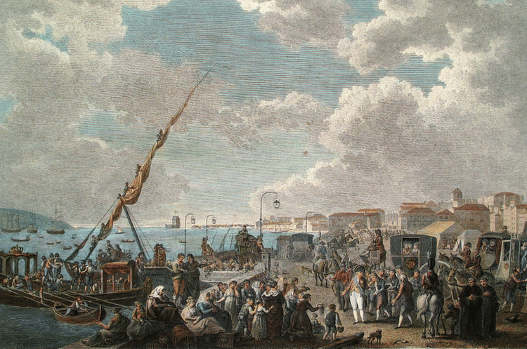 Evacuation of the Portuguese Royal Family to Brazil