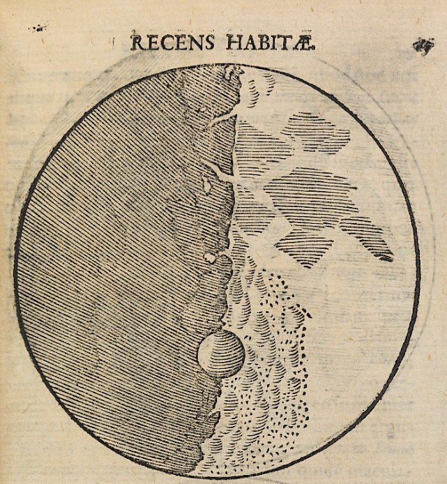 Galileo's Map of the Moon