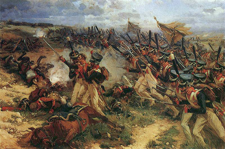 Attack of the Russian Imperial Guard at Borodino
