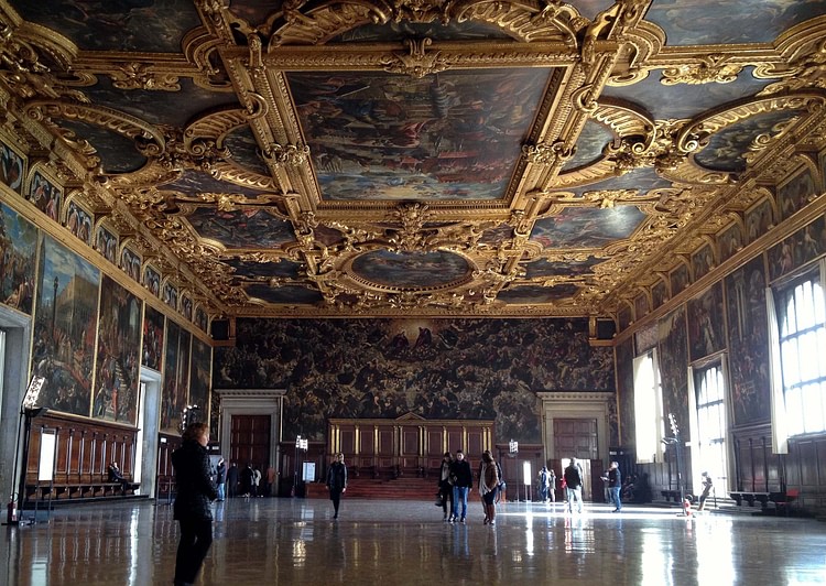Hall of the Great Council, Doge's Palace, Venice