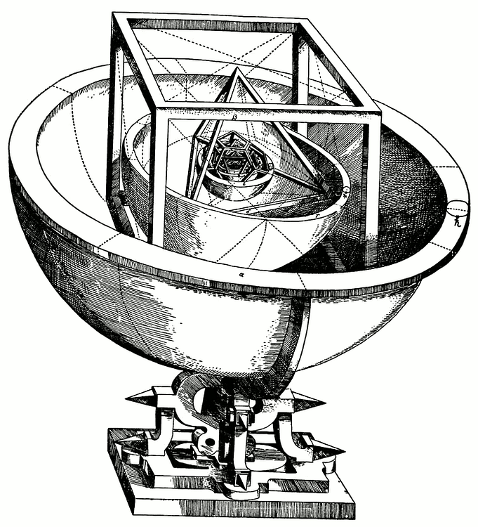 Kepler's Platonic Solid Universe Model