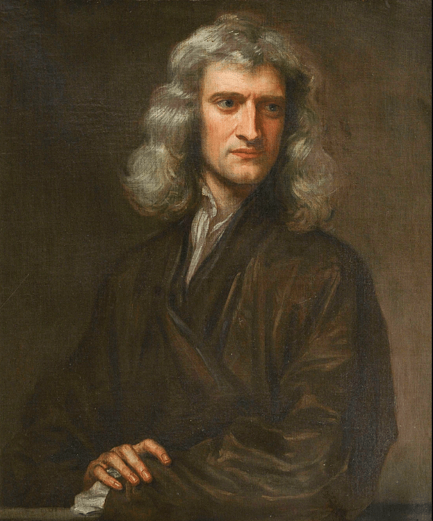 Isaac Newton by Kneller