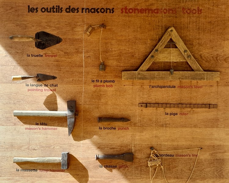Medieval Stone Masons' Tools