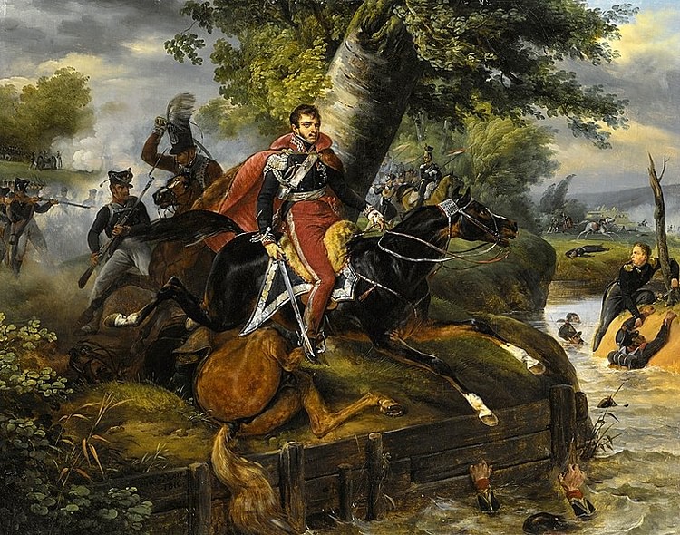 Death of Prince Poniatowski