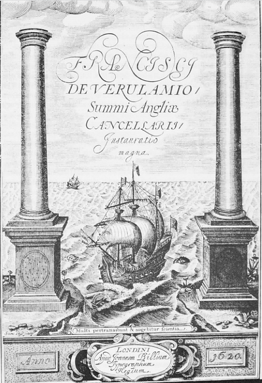 Frontispiece to Novum Organum