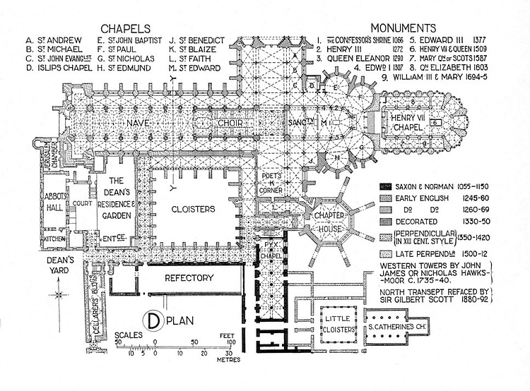 Plan Of Westminster Abbey World History Encyclopedia plan-of-westminster-abbey-world-history-encyclopedia