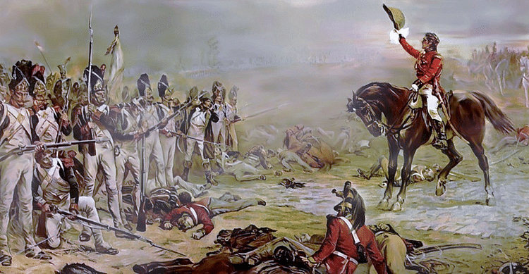 Lord Hill Invites the Last Remnants of the French Imperial Guard to Surrender