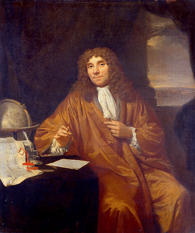 Portrait of Antonie van Leeuwenhoek