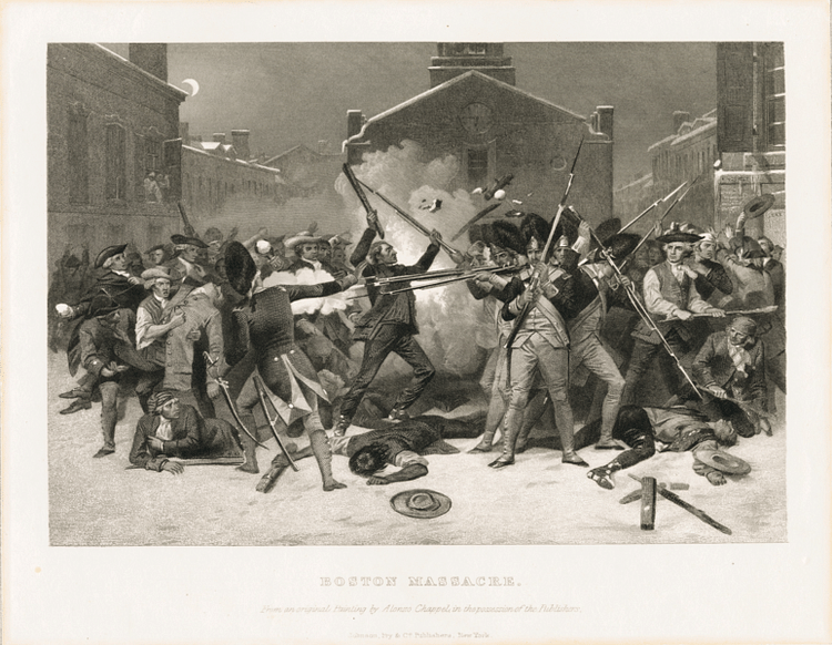 Boston Massacre Illustration World History Encyclopedia Boston massacre illustration world history encyclopedia