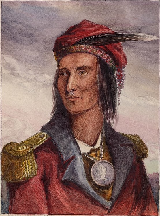 Portrait of Tecumseh