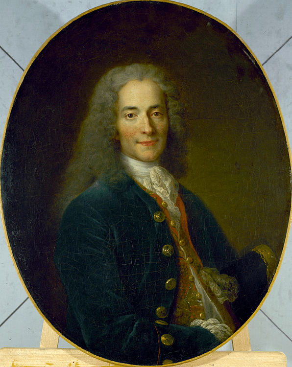 Voltaire by Nicolas de Largillière