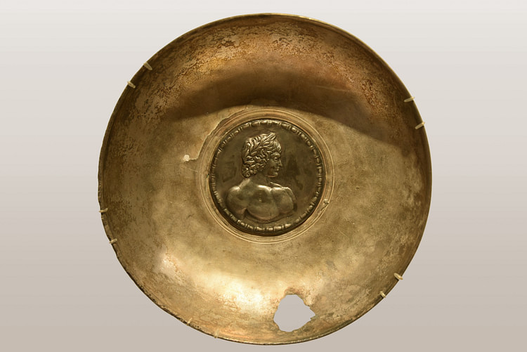 Antinous on a Silver Dish