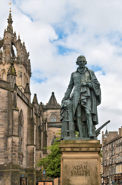 Statue of Adam Smith, Edinburgh