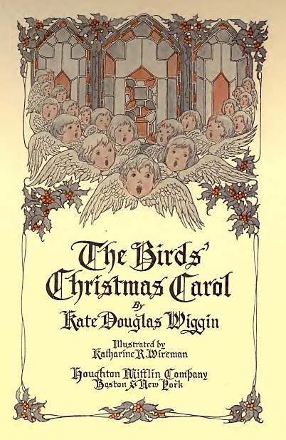 Frontispiece, Birds' Christmas Carol