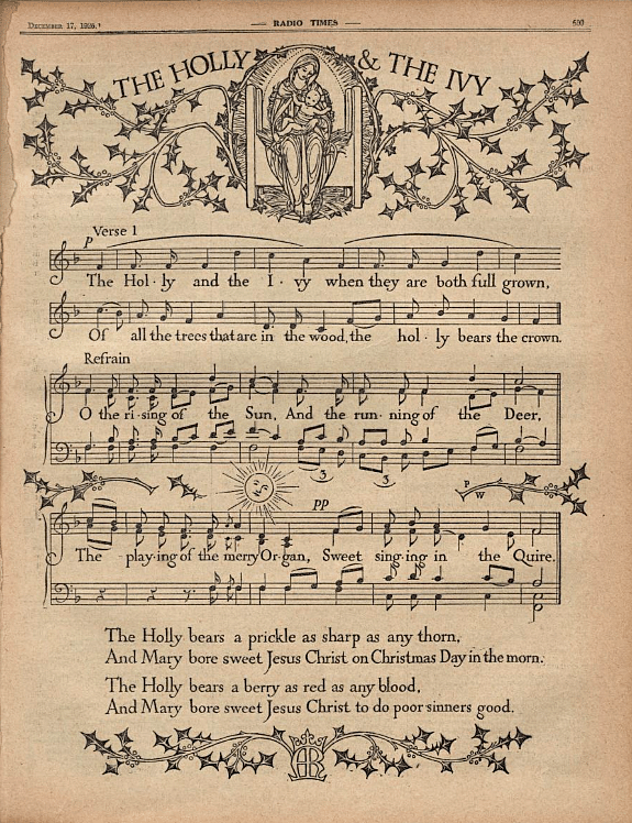 The Holly & the Ivy Sheet Music